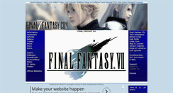 Desktop Screenshot of final7fantasy.com