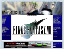 Tablet Screenshot of final7fantasy.com